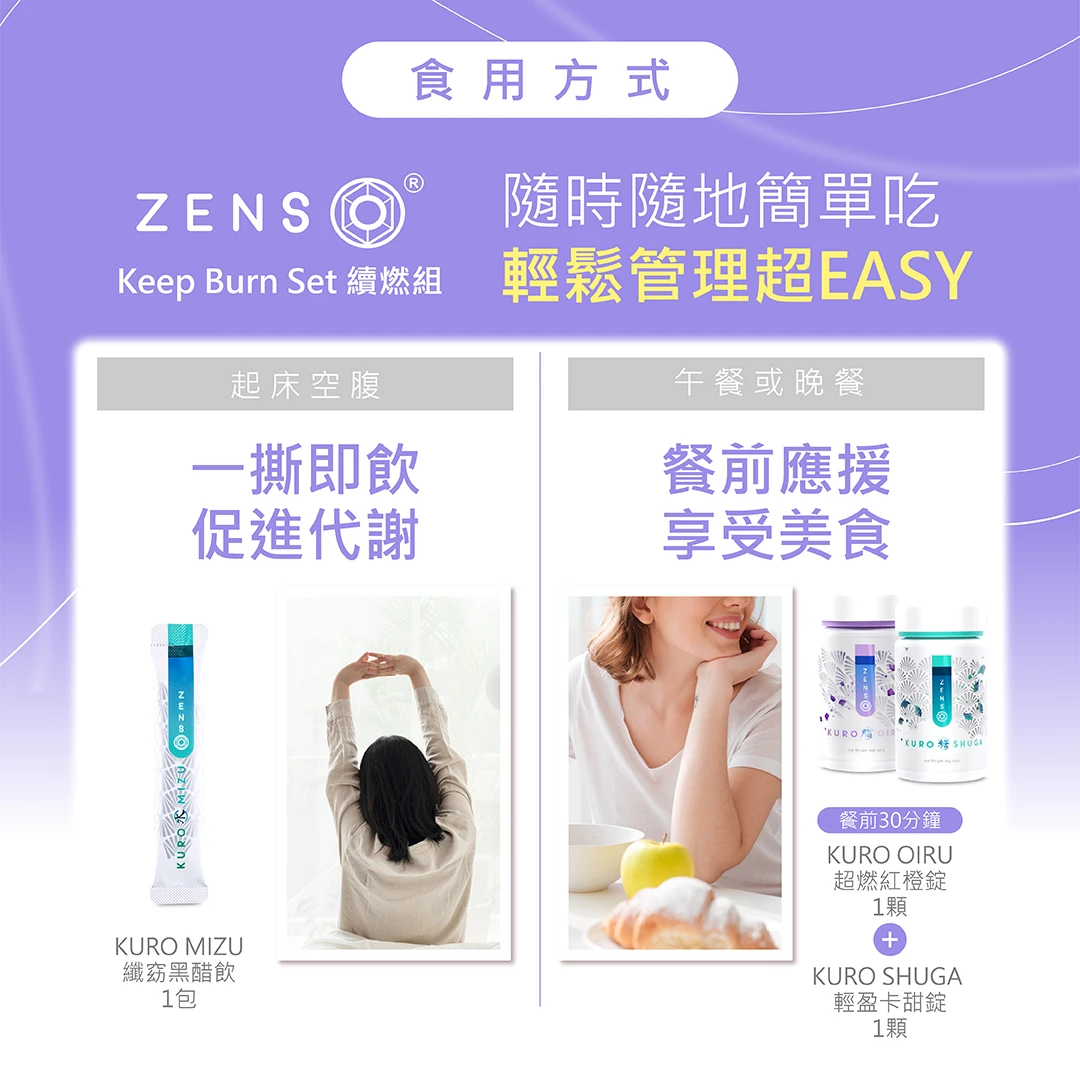 ZENSO Keep Burn Set 續燃組 商品說明 10