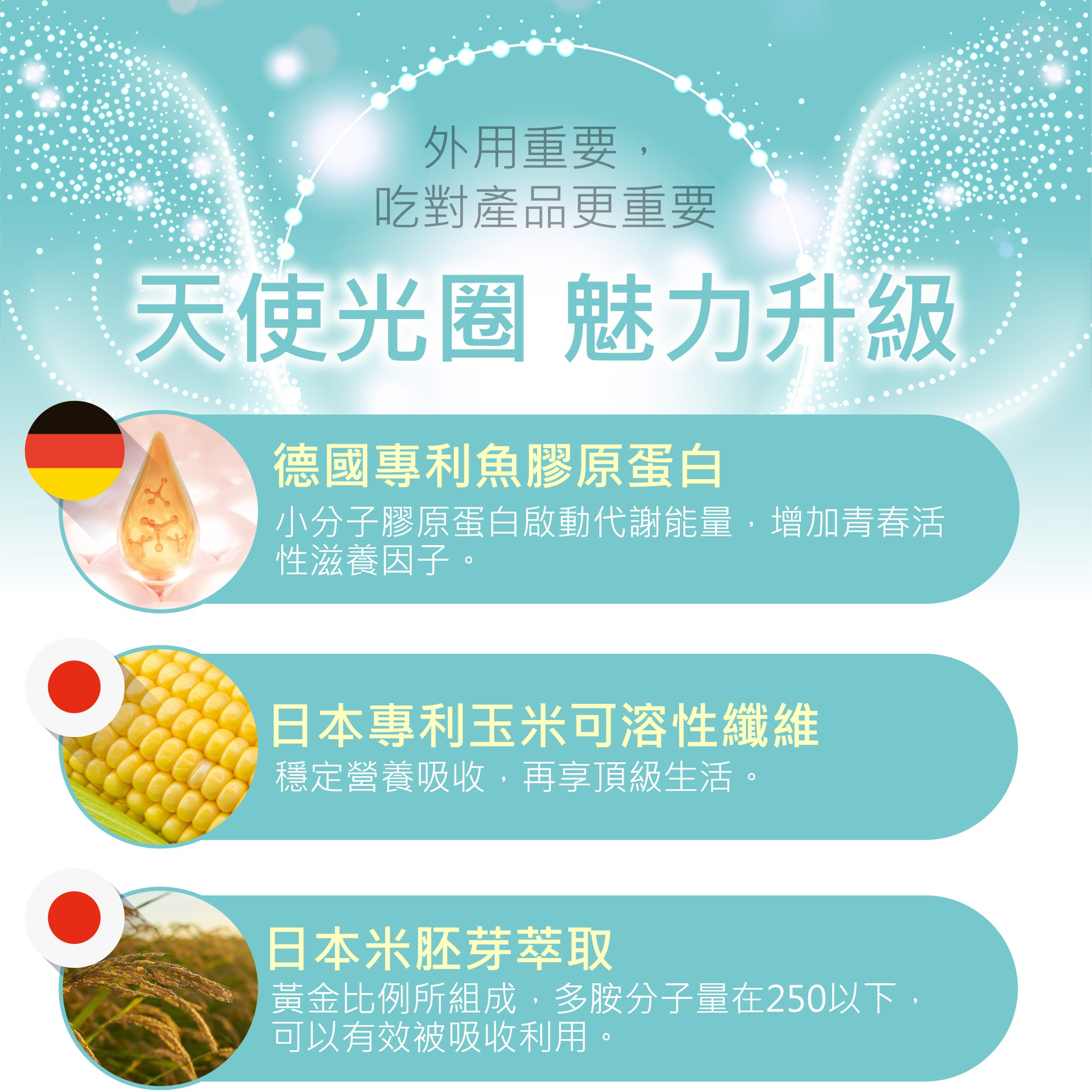 S-GLOW 亮密滑絲錠 商品說明 4