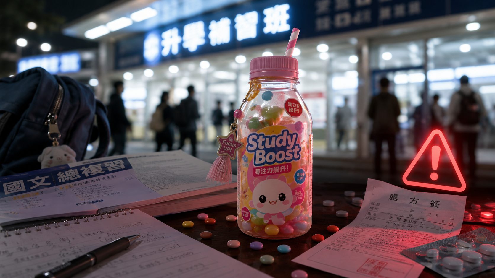 披著糖衣的安非他命與來路不明聰明藥風險